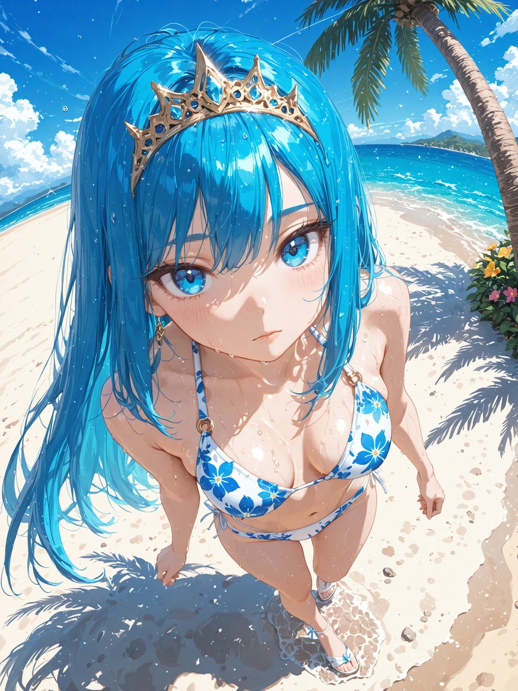 水着のイスカ姫