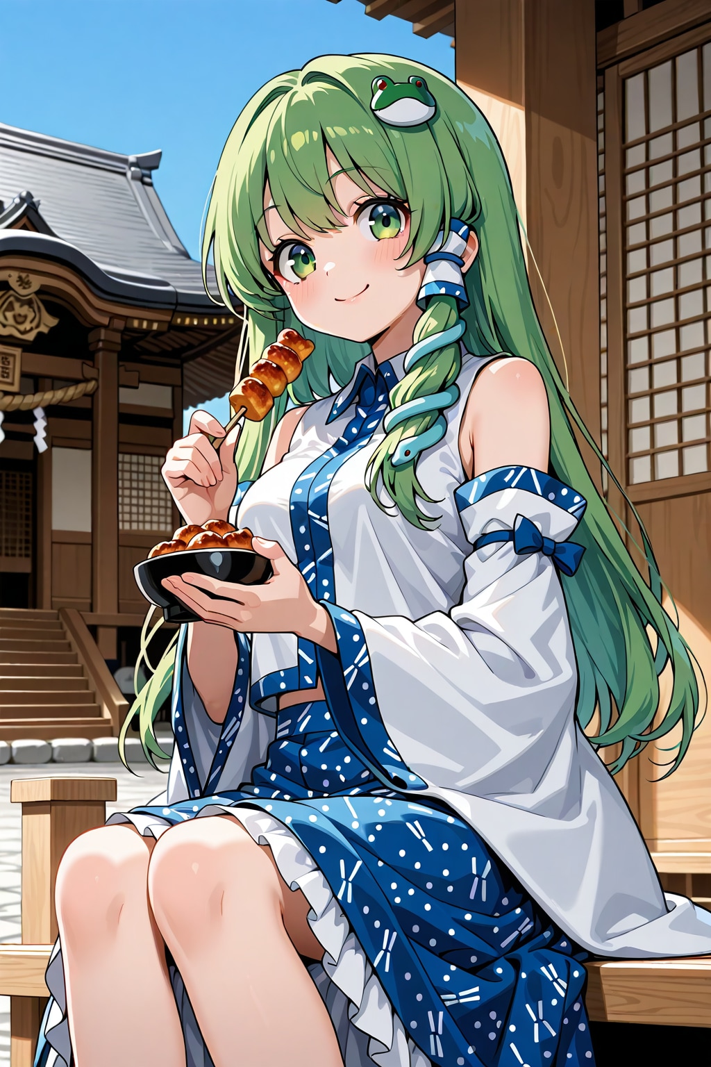 境内で食事 | の人気AIイラスト・グラビア
