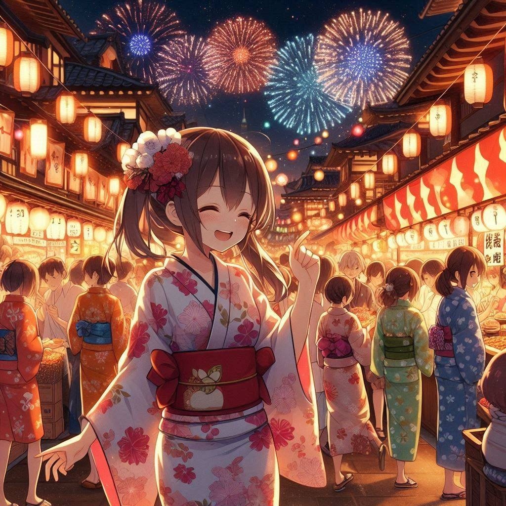 夏祭り(DALL-E)