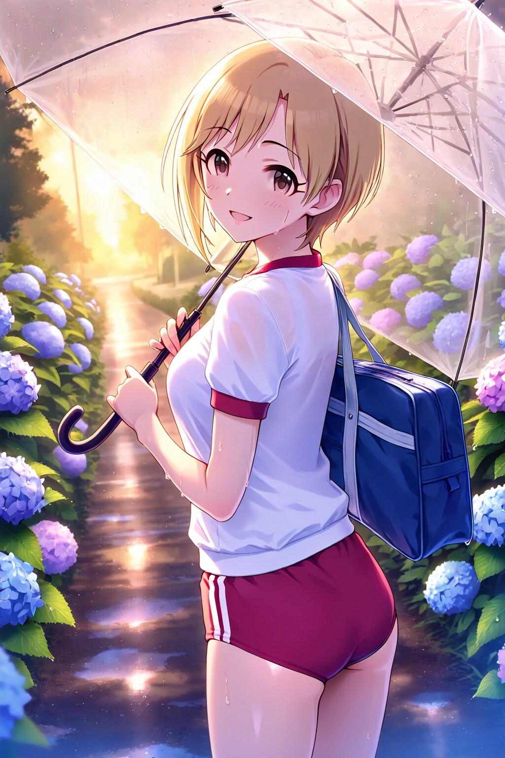水無月の帰り道、きみと