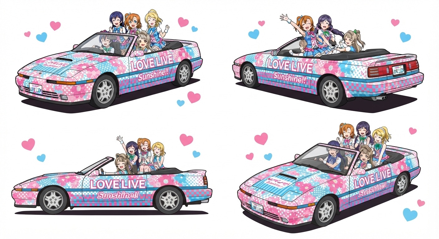 ラブライブキャラとスープラ | の人気AIイラスト・グラビア