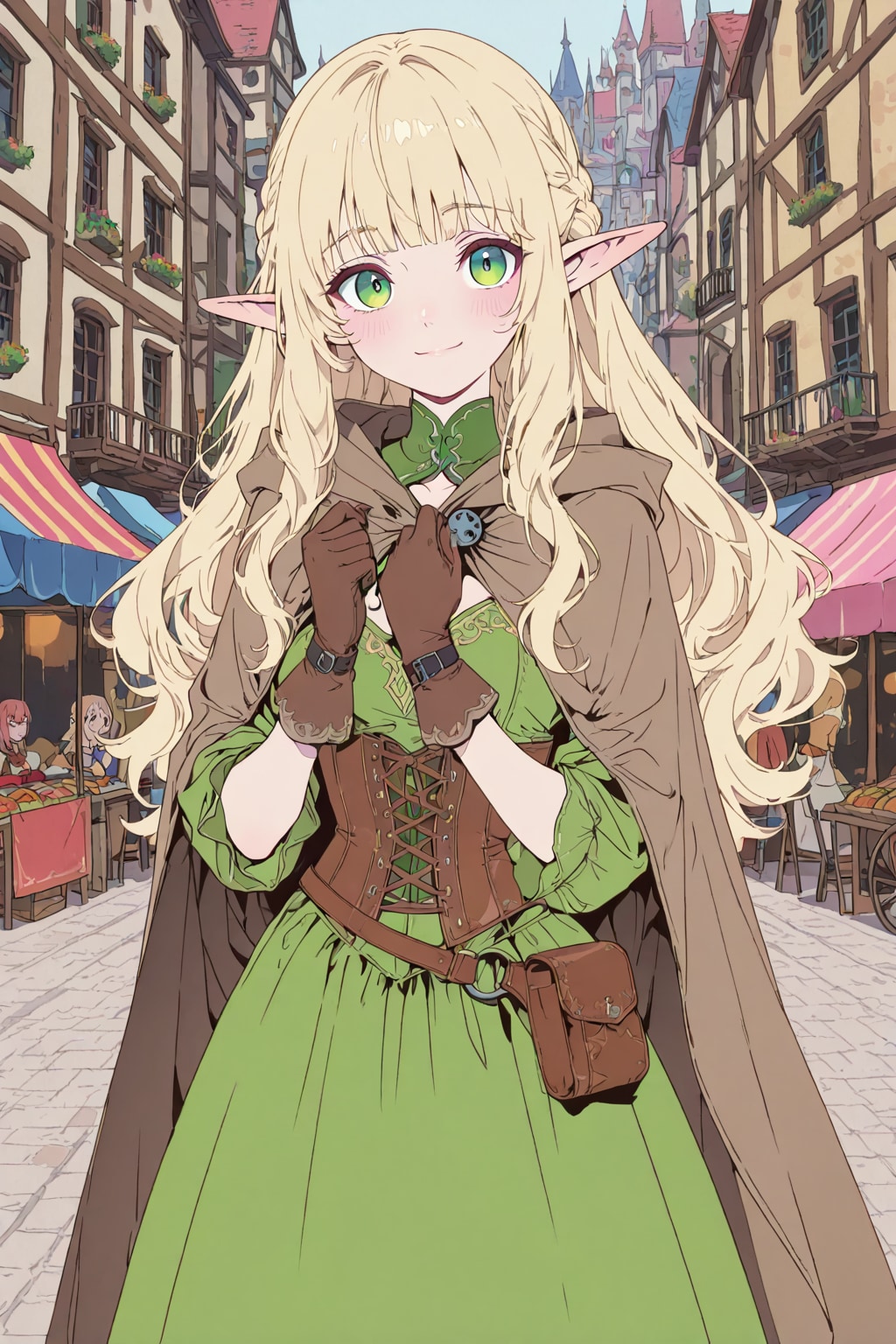 エルフがいる街