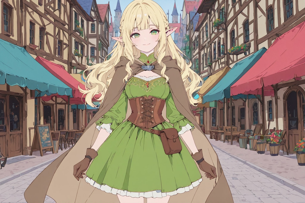 エルフがいる街