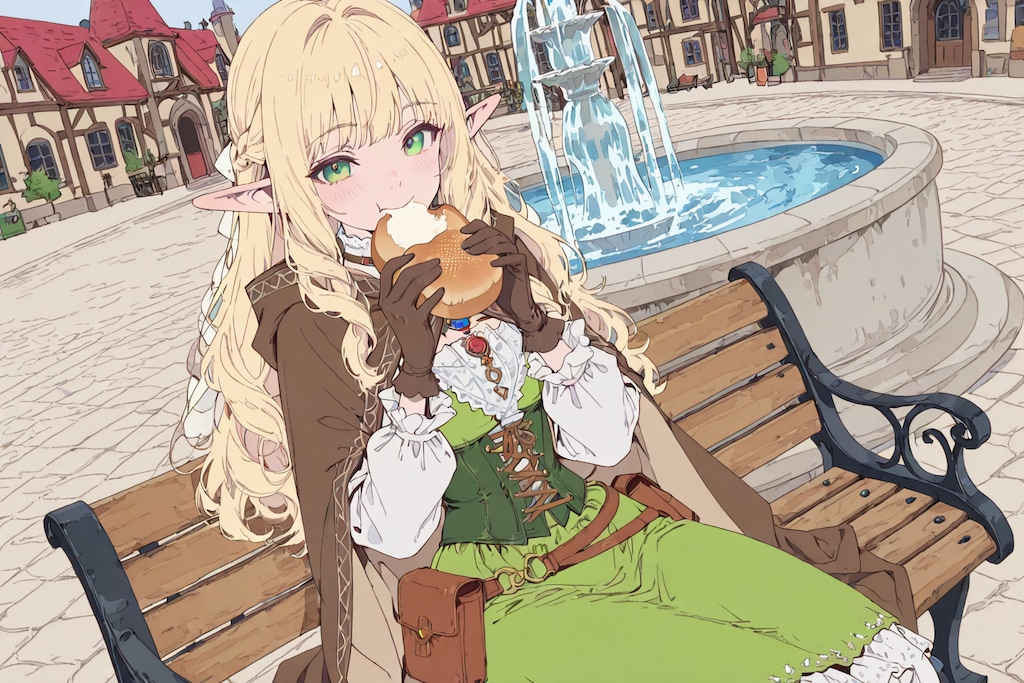 エルフがいる街