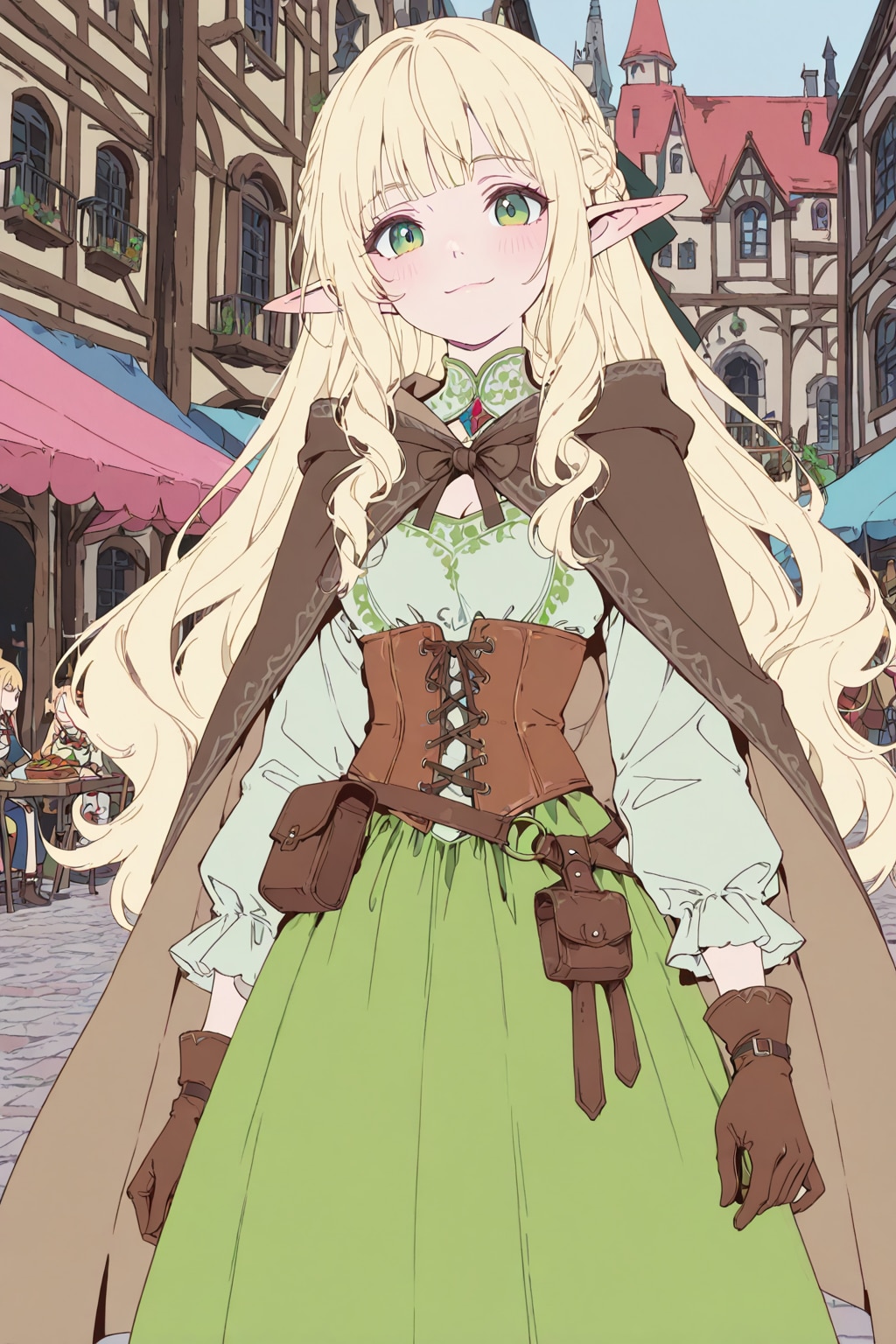 エルフがいる街