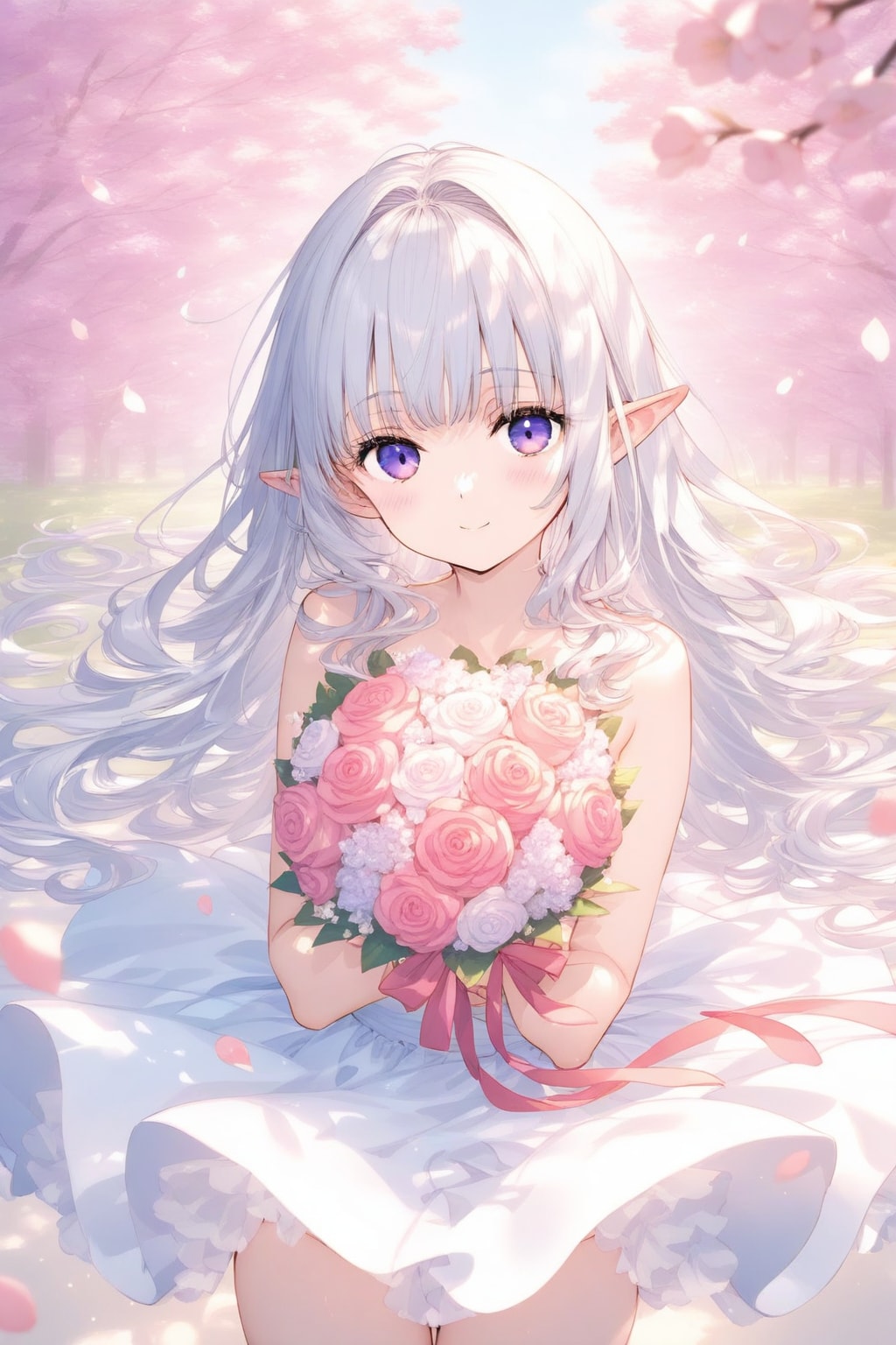 桜の季節に