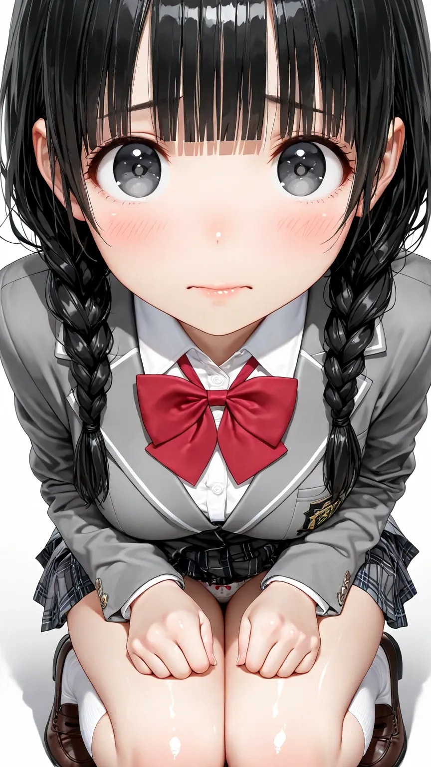 見えてる地味JKちゃん