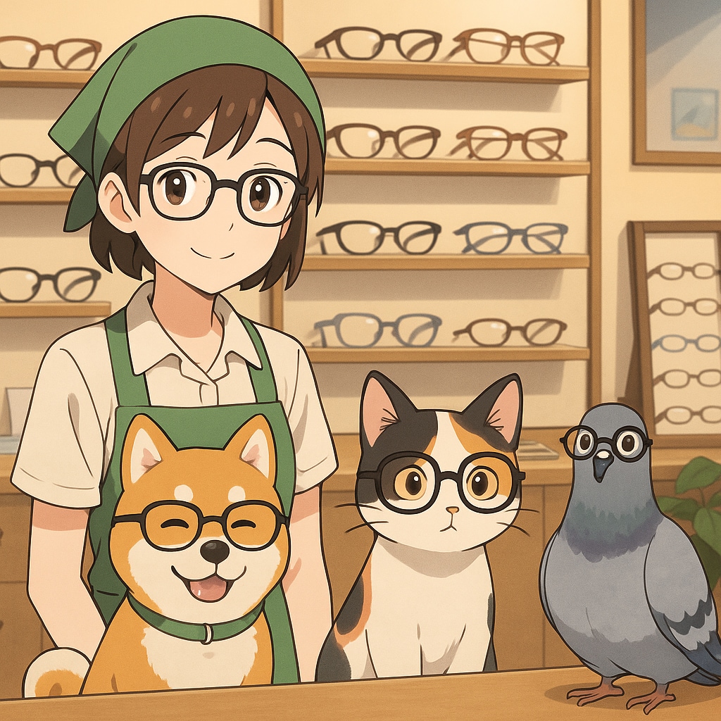 眼鏡屋さんに行ってみた