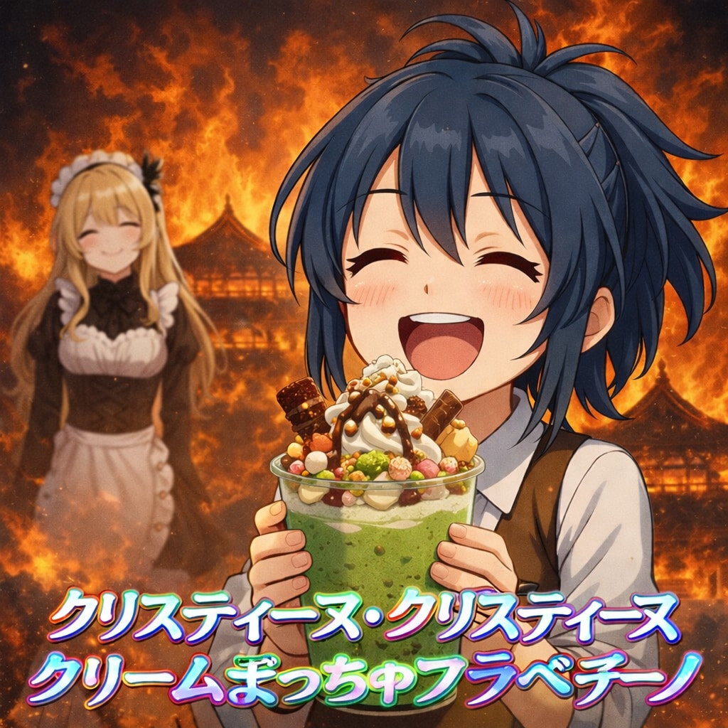 激甘そうな抹茶フラペチーノ | の人気AIイラスト・グラビア