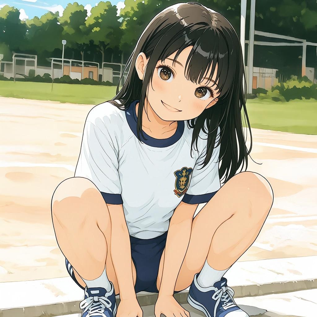 【港町の少女】あぜ道、ちか道+体育