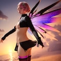 美しき戦姫─鉄拳「アリサ・ボスコノビッチ」のビキニ姿に彩られた色彩の舞台 9枚目