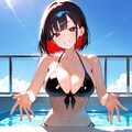夏が終わってもやっぱり水着♪　ビキニの娘♡ 6枚目