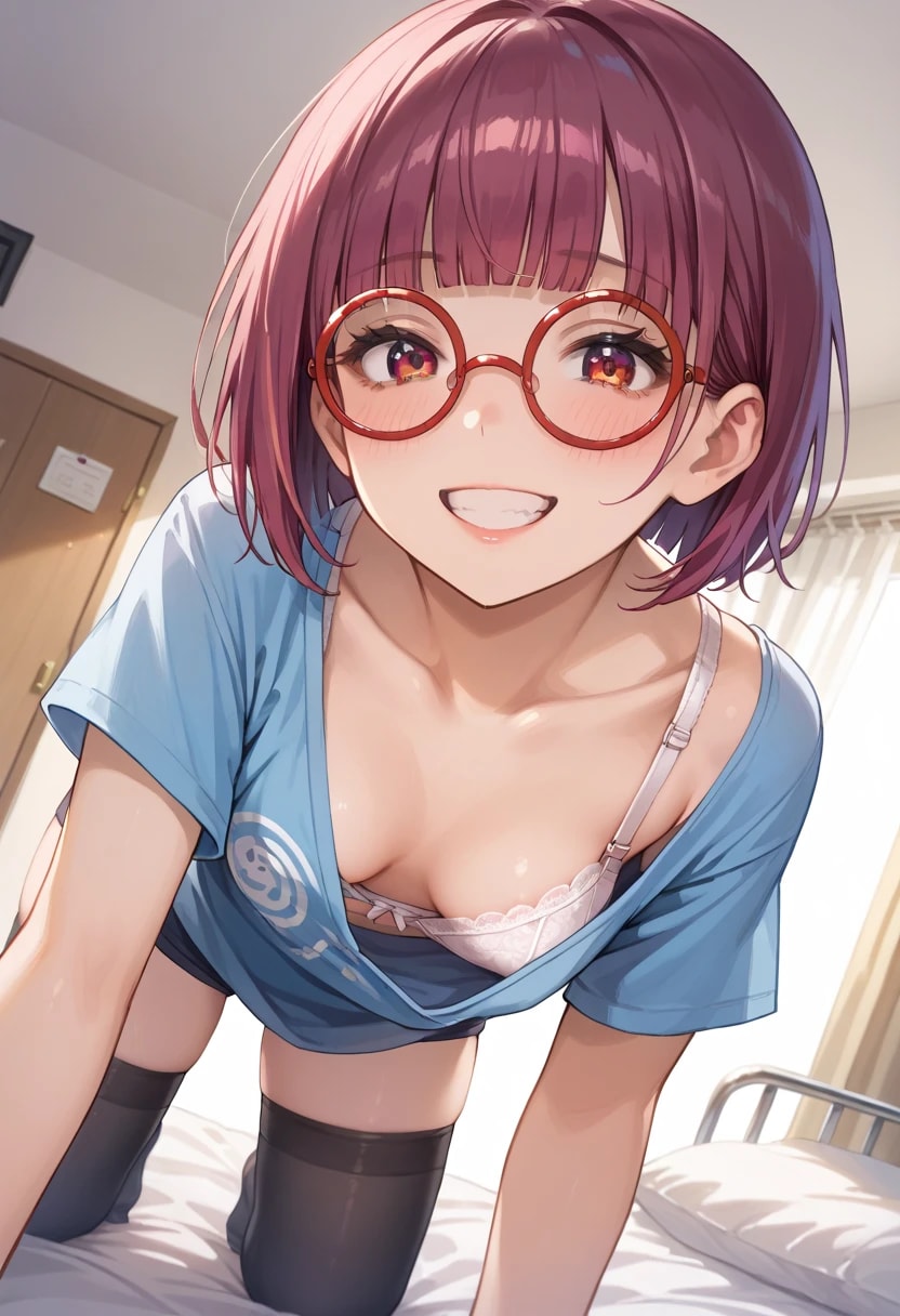 ゆるゆるな胸元