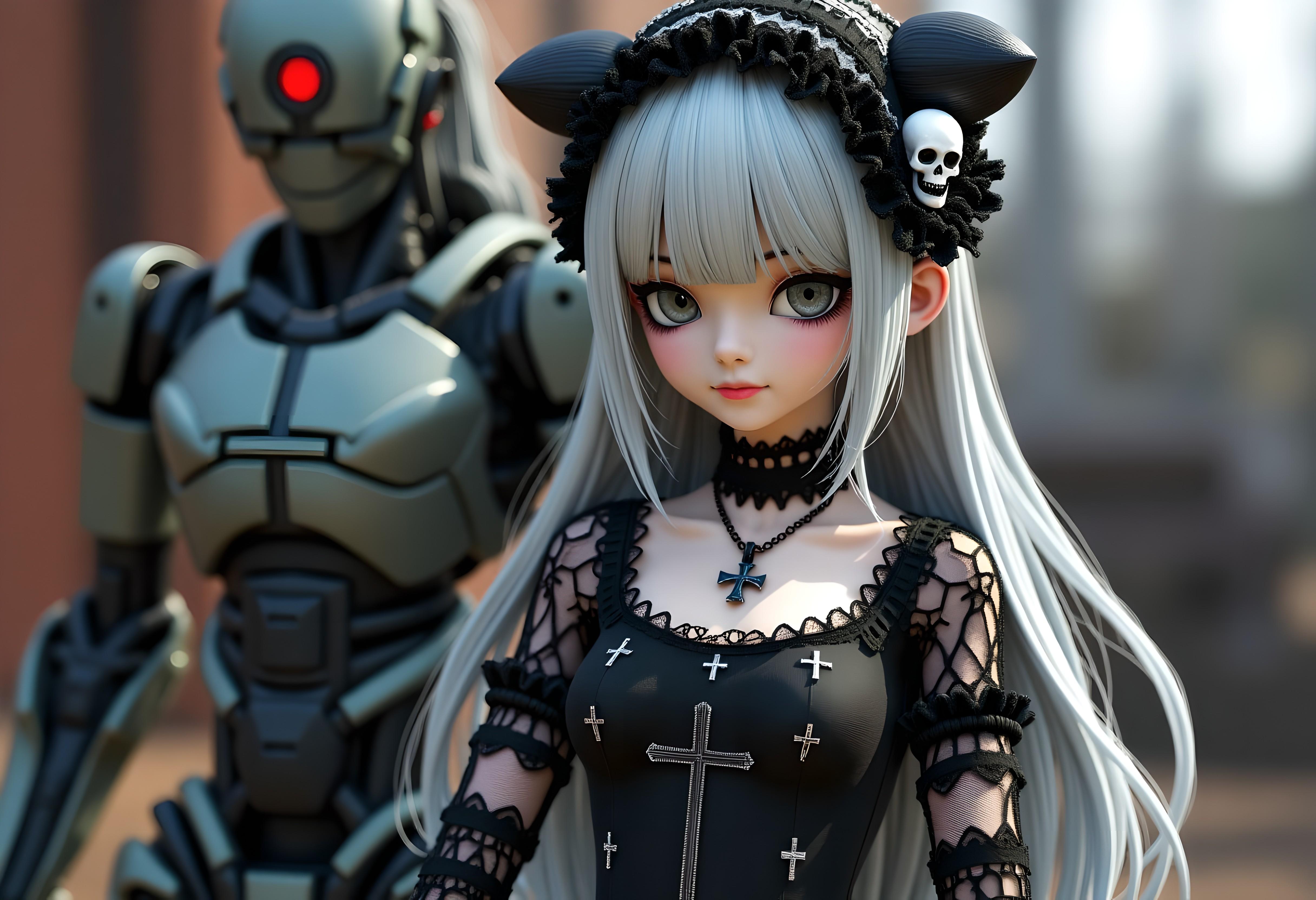 メカ娘2854号 | の人気AIイラスト・グラビア