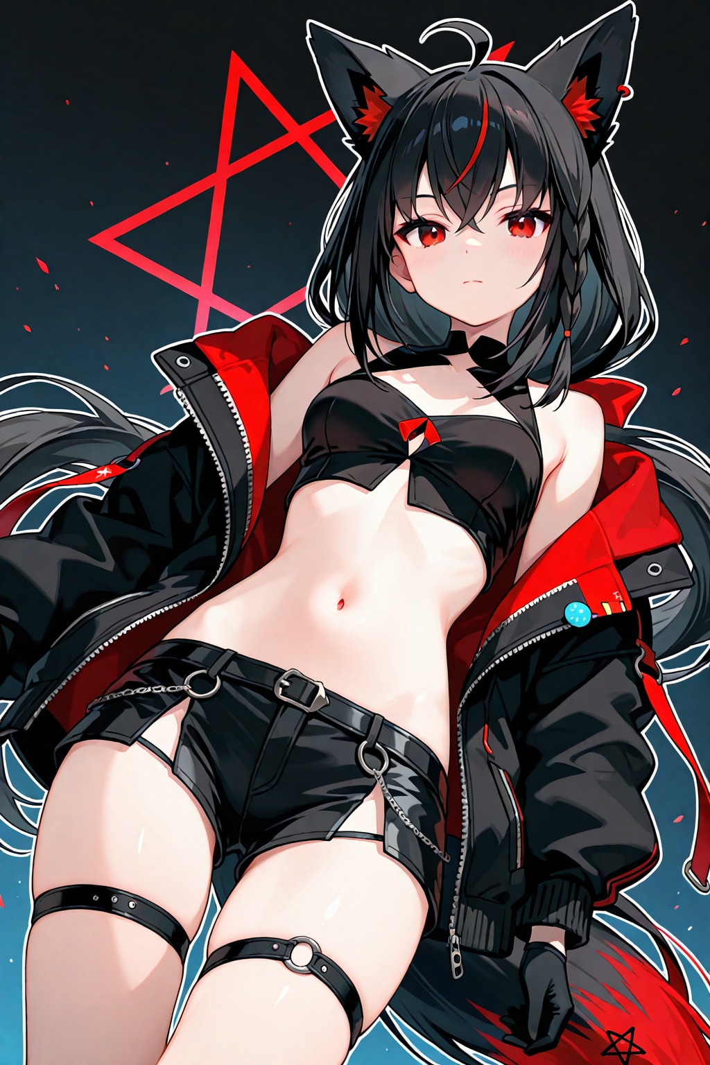 ちち生で黒上フブキ