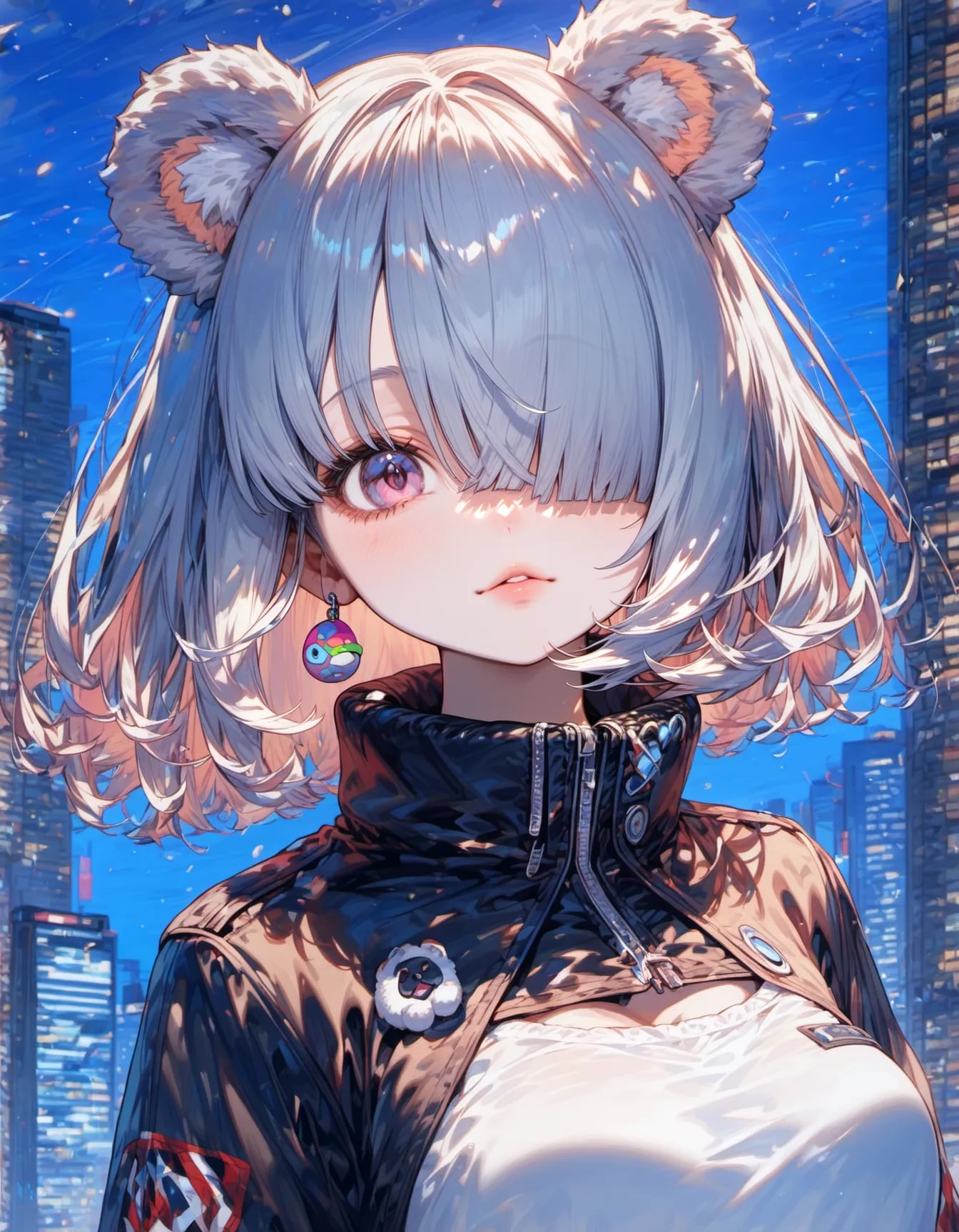 Neon Snowfall