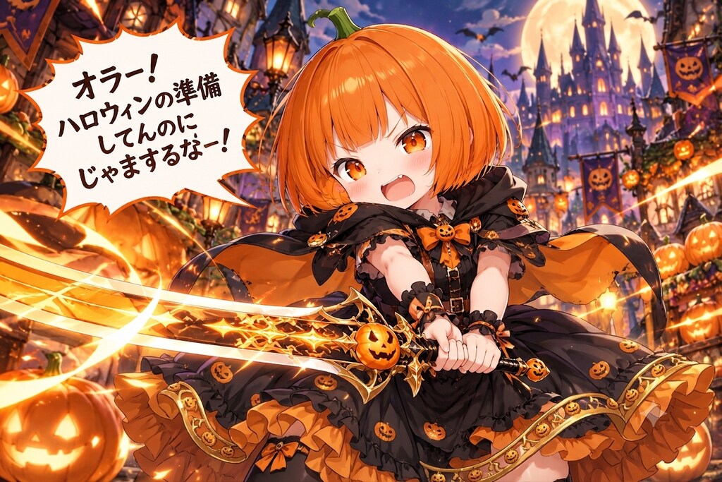 ハロウィン好きが持てる剣ハロウィンソード