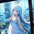 水族館　少女 3枚目