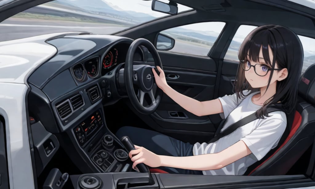 リアサイドについてる Ｒのバッジは るか子のＲよ　　　私のＲについて来れるかしら？ ２　　　　　　　　　　　🦉 犬浦るか子 🦉 ２５９