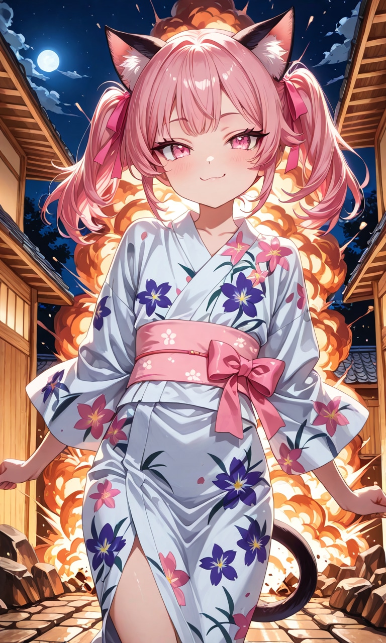 フェーレ(にゃのん)旅館爆破 | の人気AIイラスト・グラビア