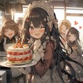 メイド様とケーキ作り 7枚目