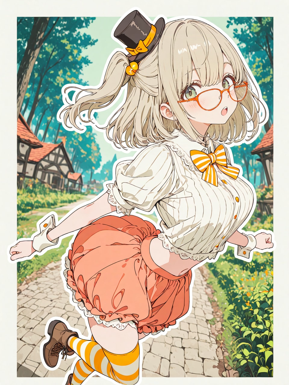 ファンタジー春服 | の人気AIイラスト・グラビア