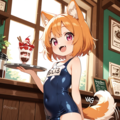 スク水カフェ 5枚目
