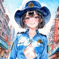 婦警さん 3枚目