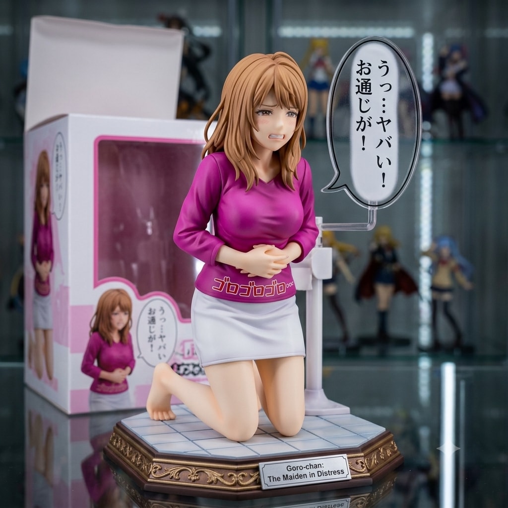 腹痛美女フィギュア
