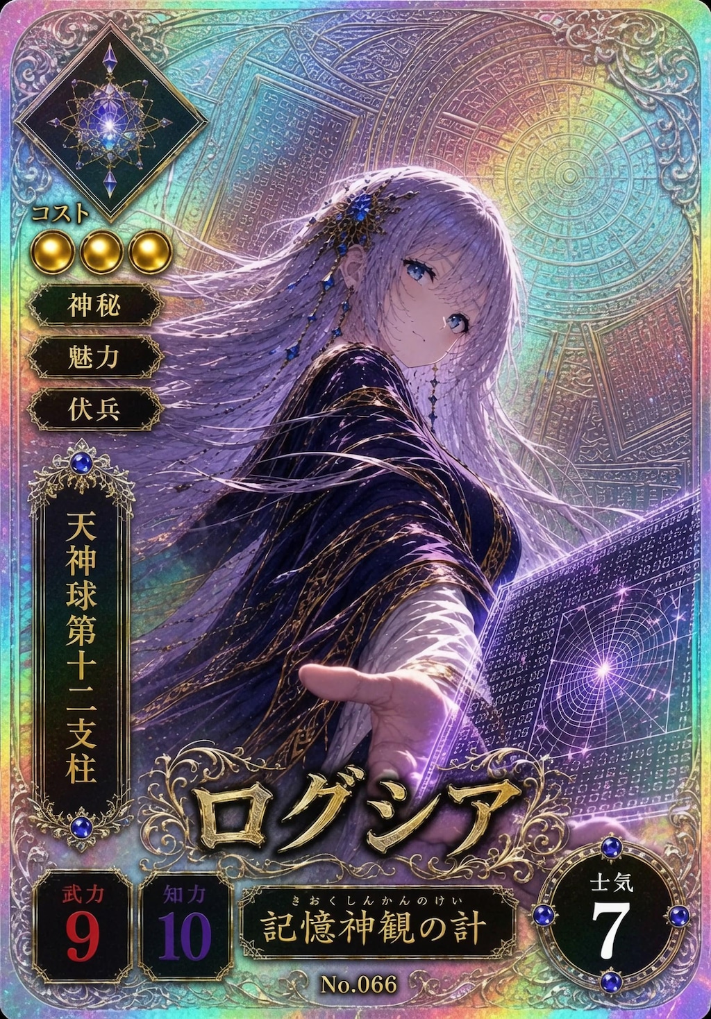 英傑大戦風カードデザイン【再掲】
