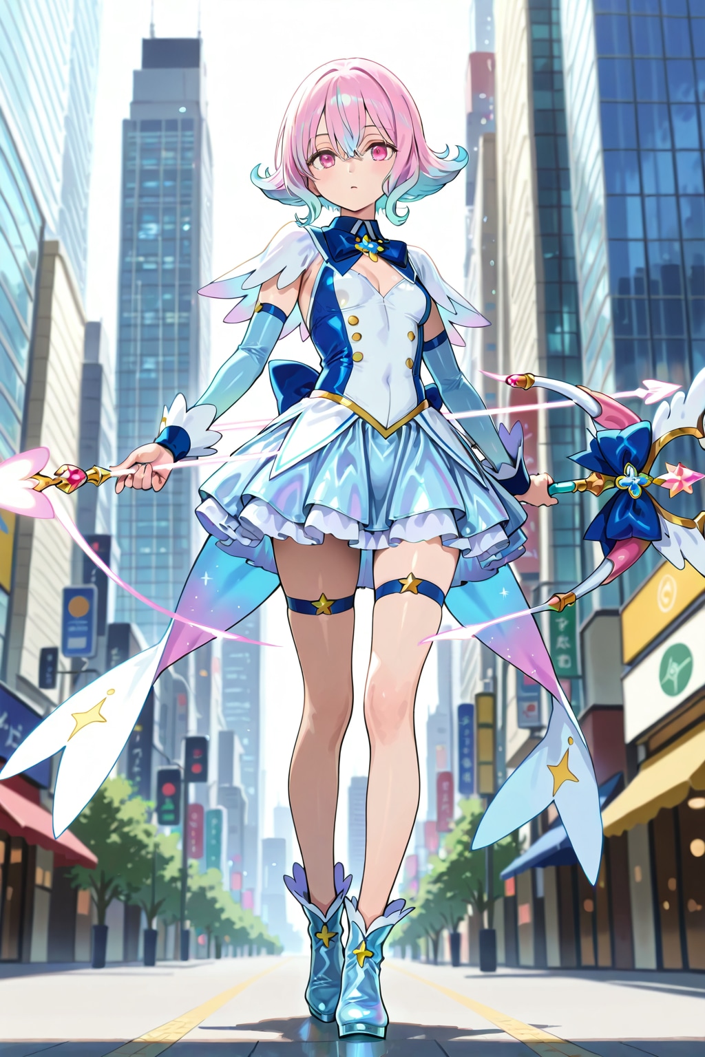 かおりちゃん　魔法戦士コスプレ