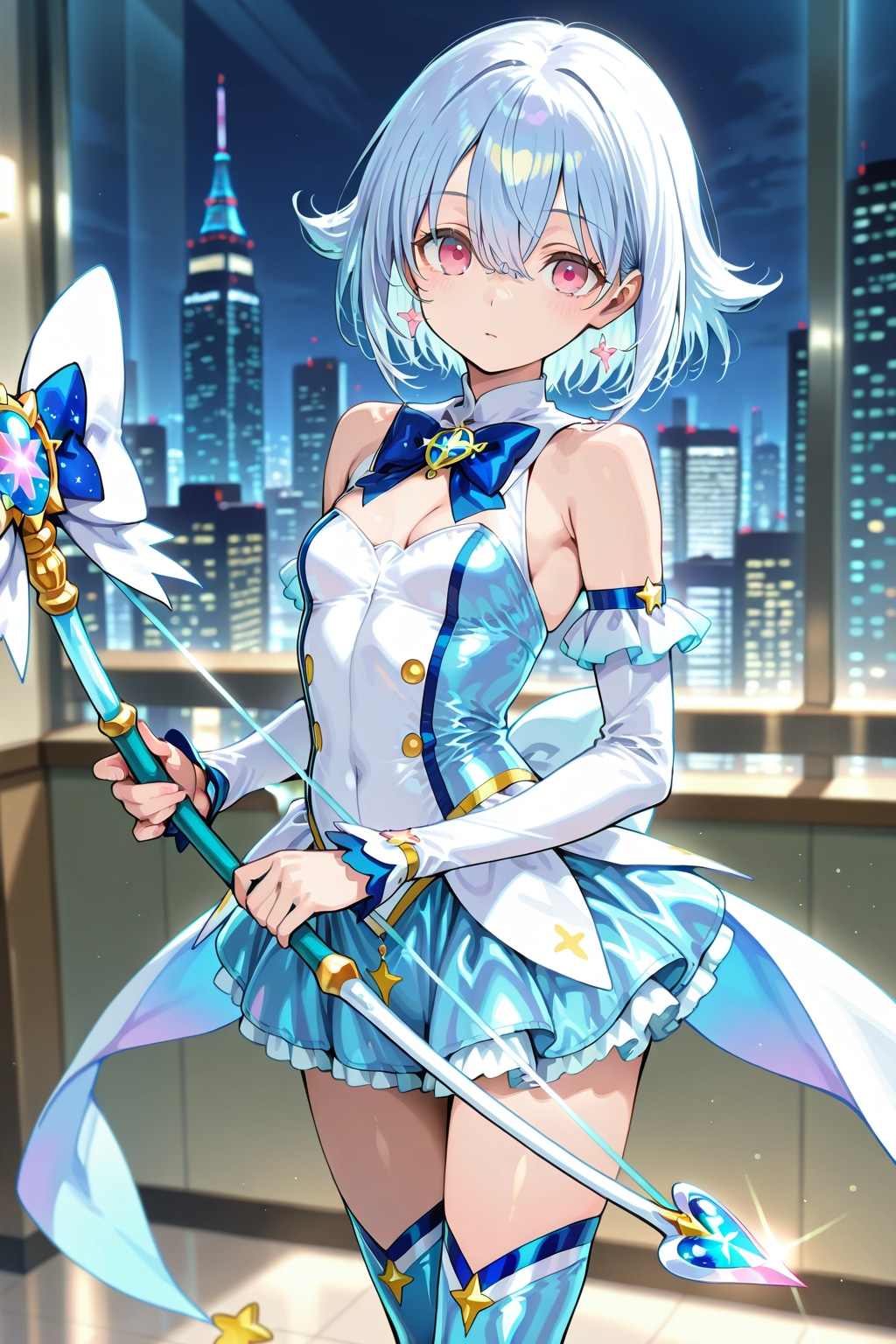 かおりちゃん　魔法戦士コスプレ