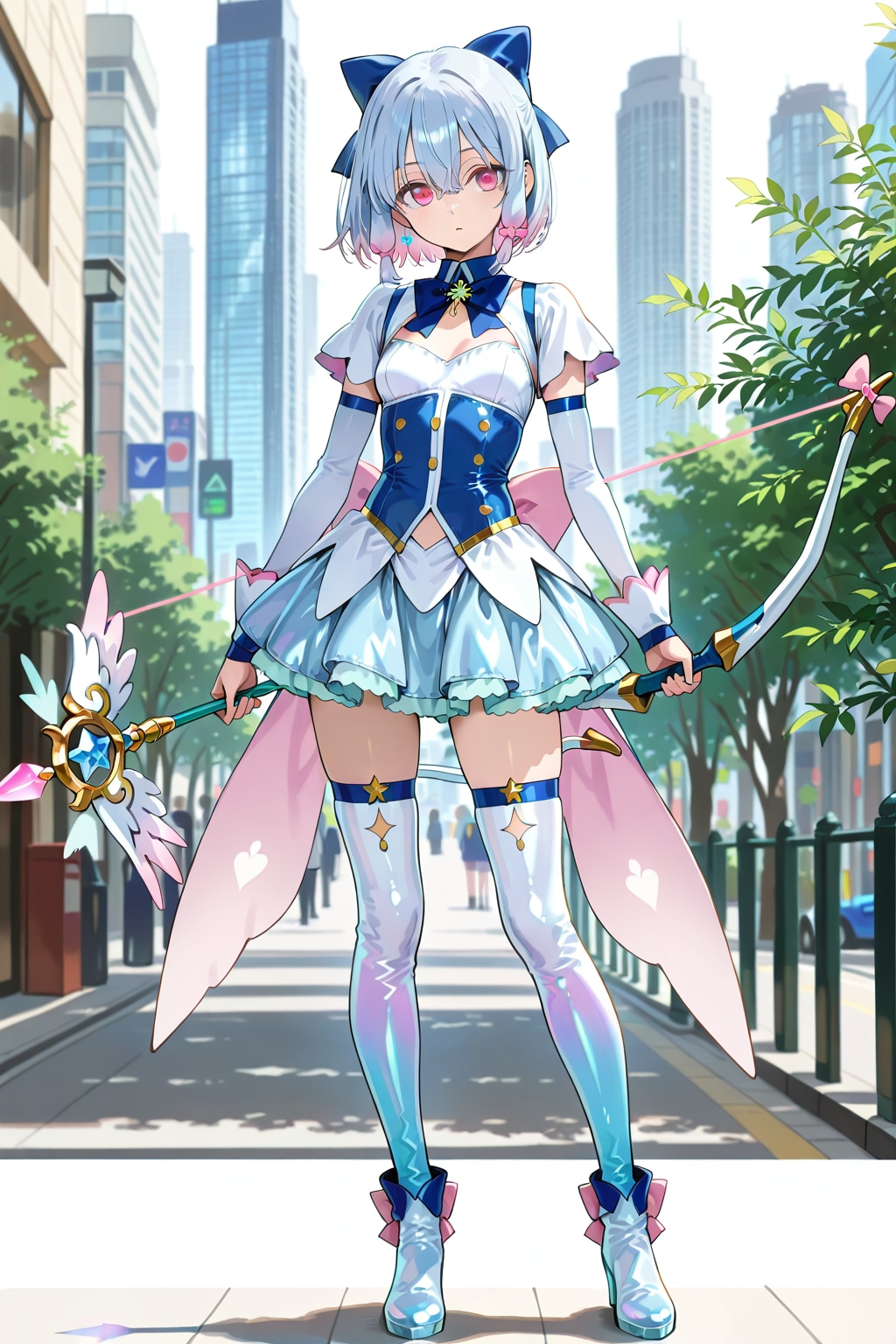 かおりちゃん　魔法戦士コスプレ