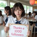Many thanks 1000 followers! 5枚目
