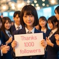 Many thanks 1000 followers! 2枚目
