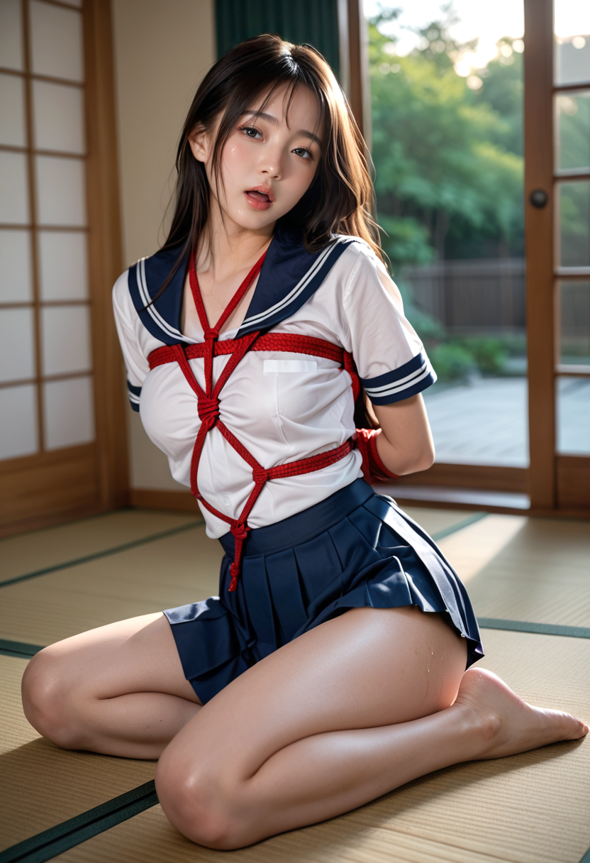 緊縛の女子高生03