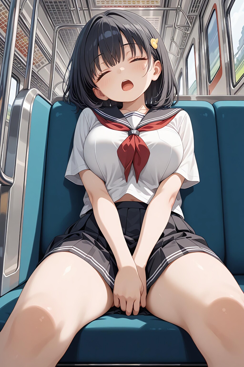 見え···ない