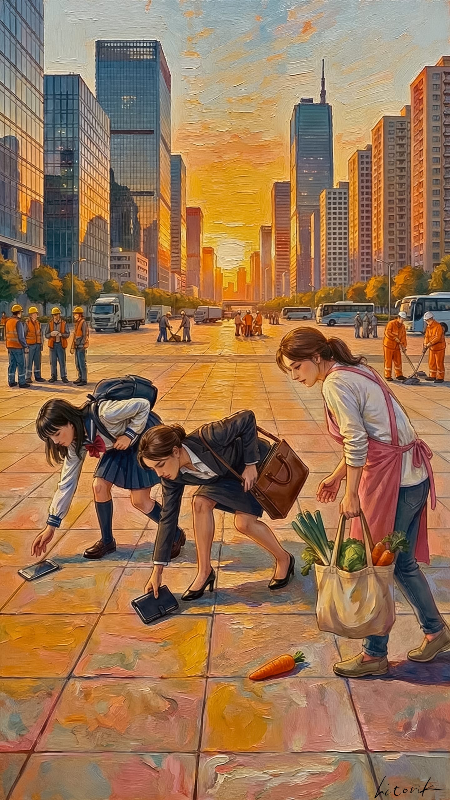 偶然落穂拾い／スマホ壁紙アーカイブ | の人気AIイラスト・グラビア