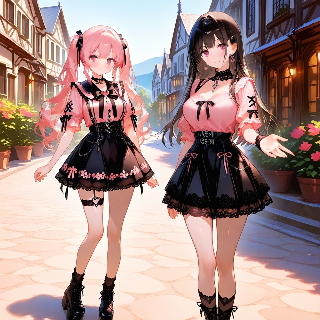 ゴスロリファッションに合う風景は