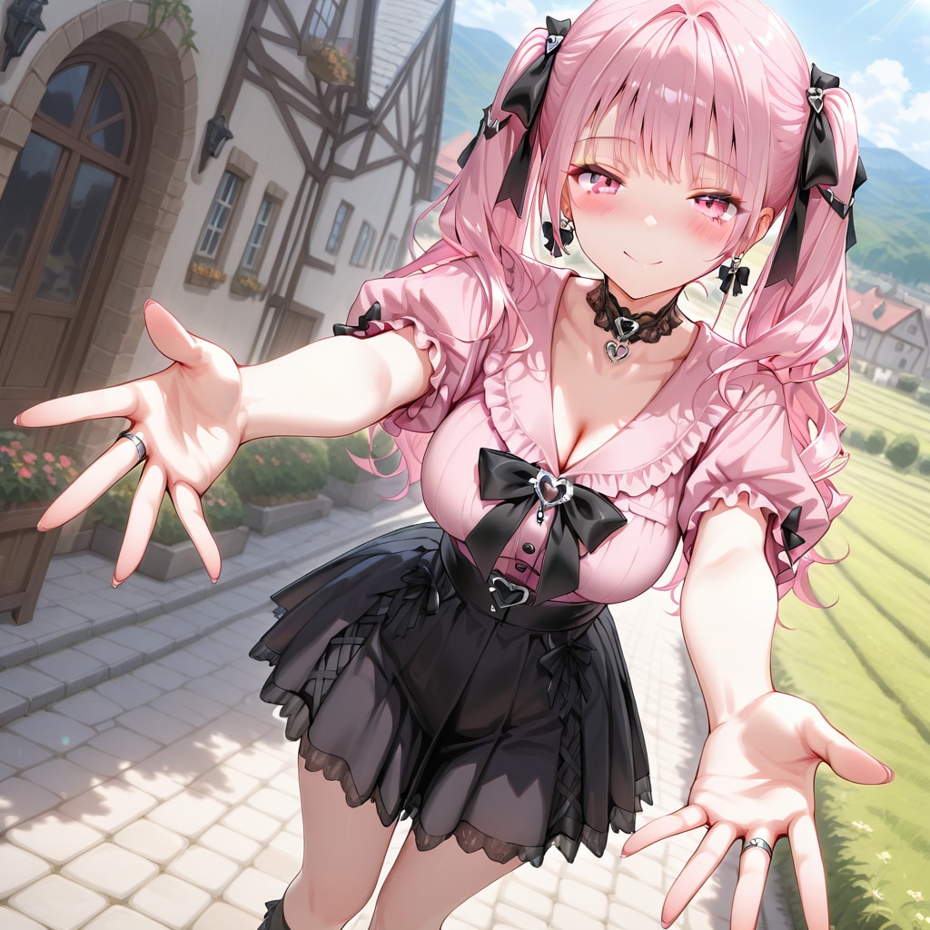 ゴスロリファッションに合う風景は