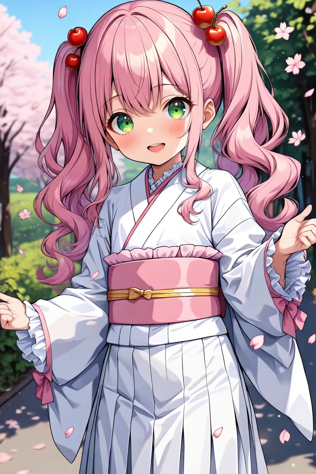 フリル着物