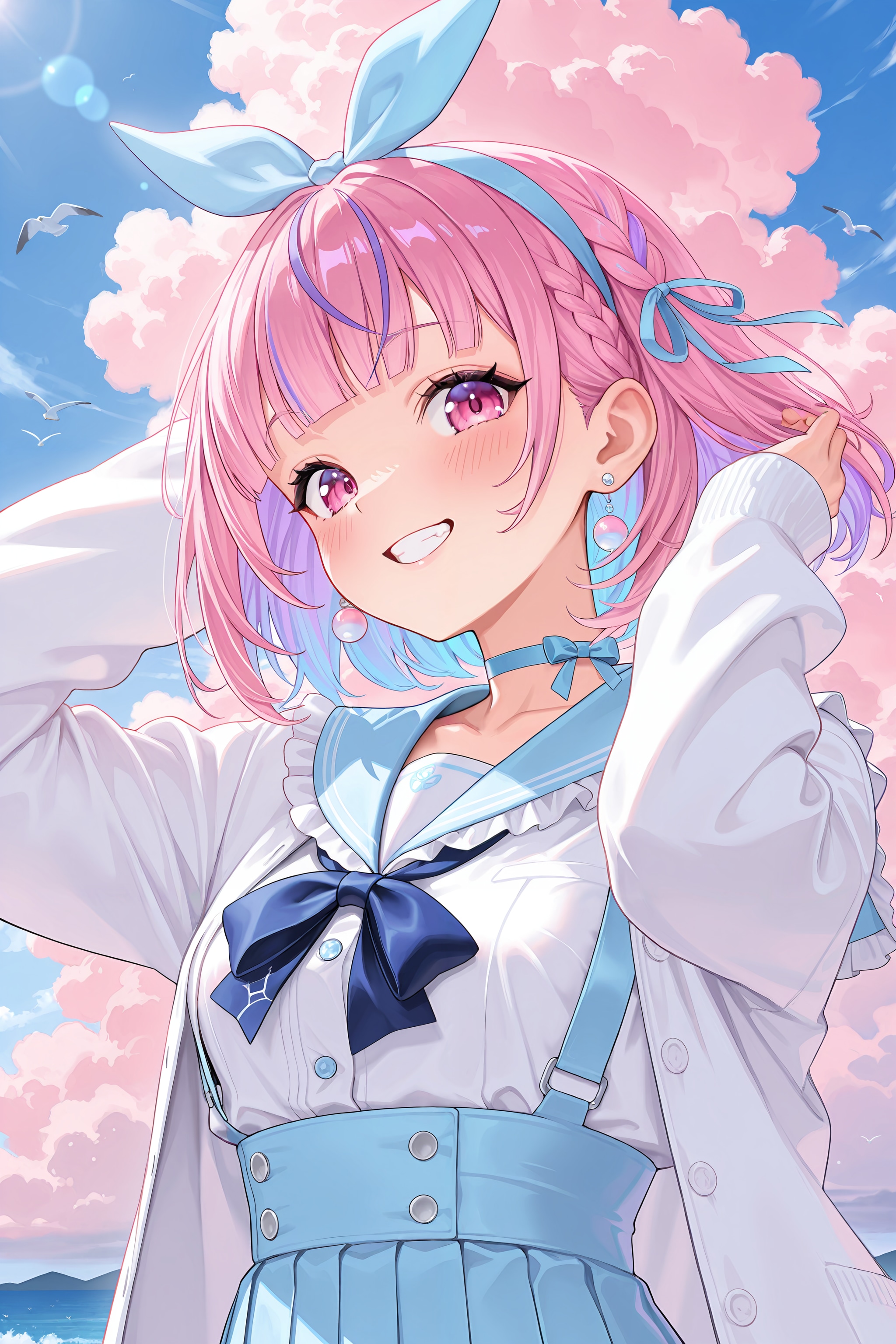 海色 | の人気AIイラスト・グラビア