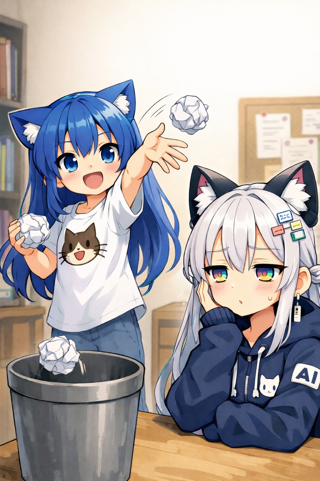 急に飽きる時ってあるよねー | の人気AIイラスト・グラビア