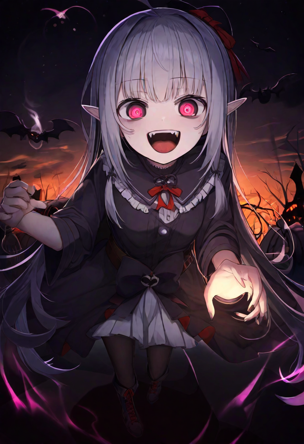 エルフさんの怖い夜