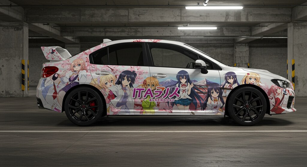 アニメ痛車WRXS4