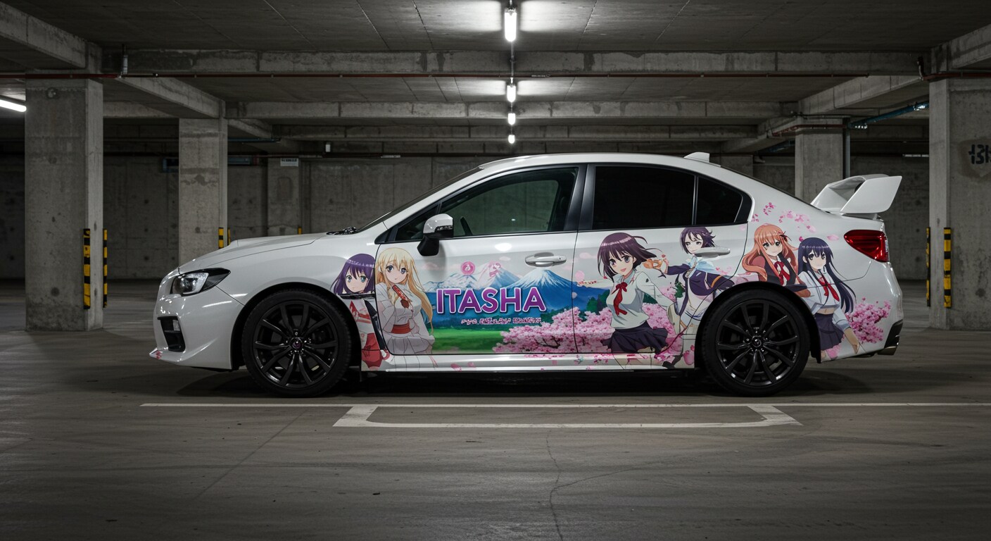 アニメ痛車WRXS4 | の人気AIイラスト・グラビア