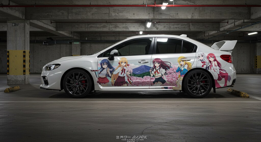 アニメ痛車WRXS4
