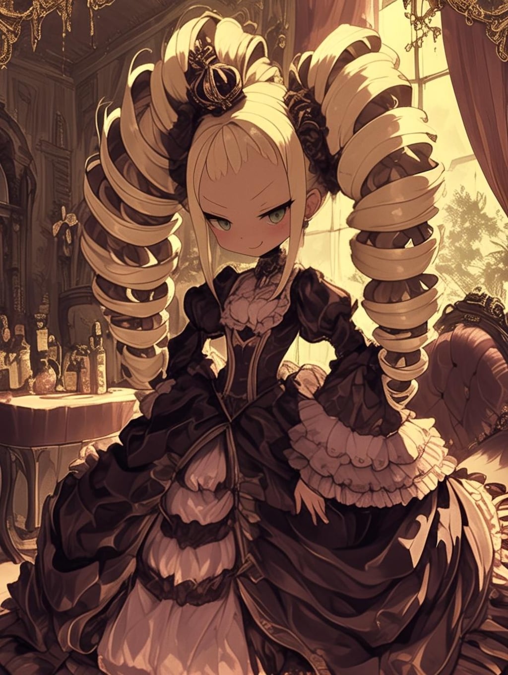 ドリルヘアー✖︎お嬢様🐾