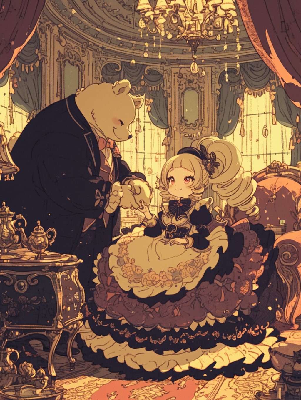 ドリルヘアー✖︎お嬢様🐾