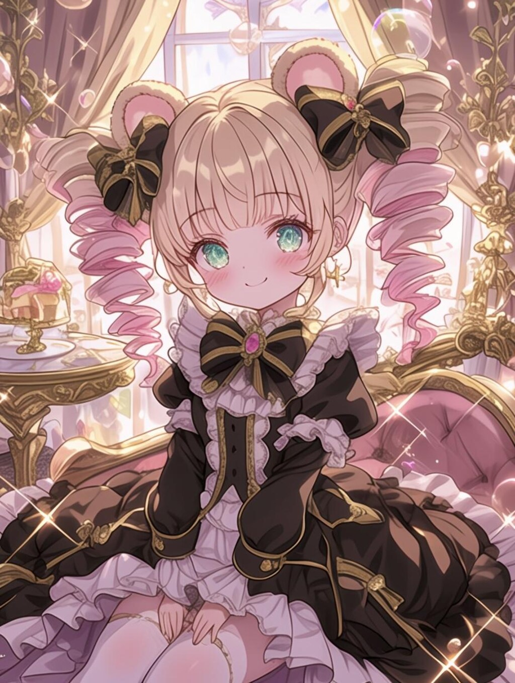 ドリルヘアー✖︎お嬢様🐾